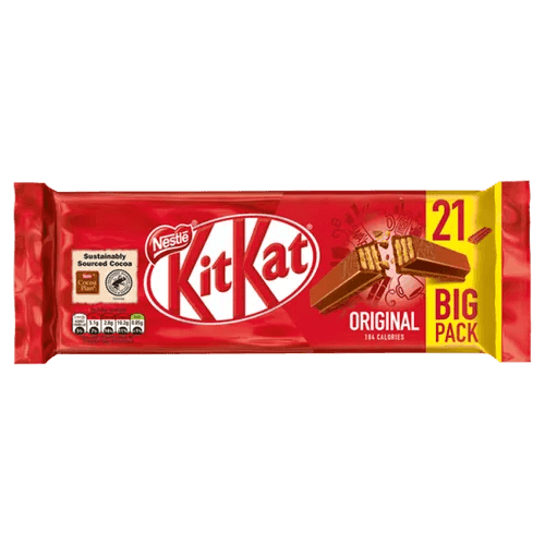 Nestle Kit Kat 2 Finger 21x20.7g - Pinoyhyper