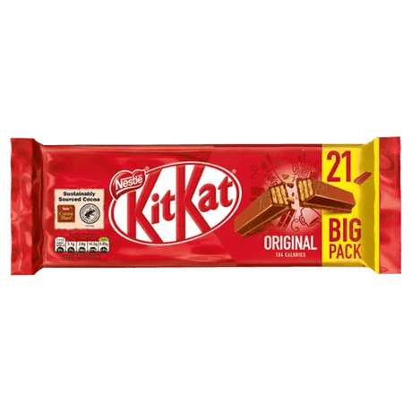 Nestle Kit Kat 2 Finger 21x20.7g - Pinoyhyper