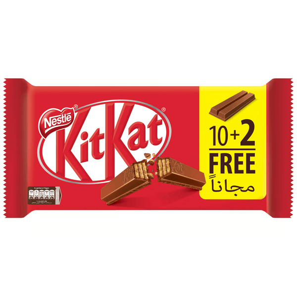 Nestle KitKat 2 Finger Chocolate 10+2 Free(12 x 17.7 g) - Pinoyhyper