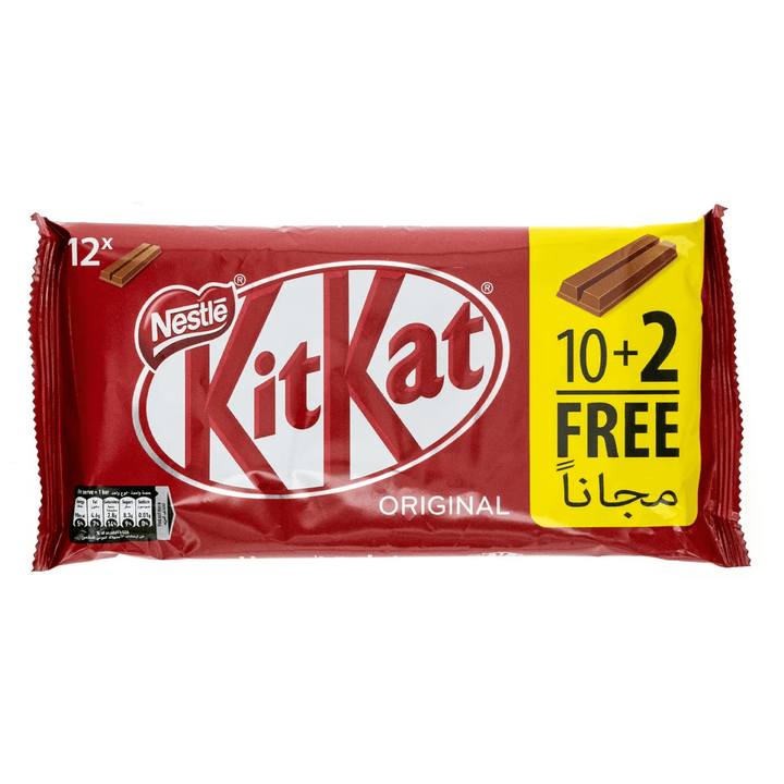 Nestle KitKat 2 Finger Chocolate 10+2 Free(12 x 17.7 g) - Pinoyhyper