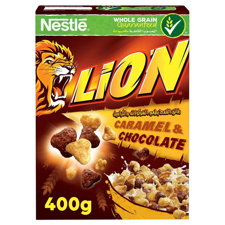 Nestle Lion Caramel &amp; Chocolate - 400g - Pinoyhyper