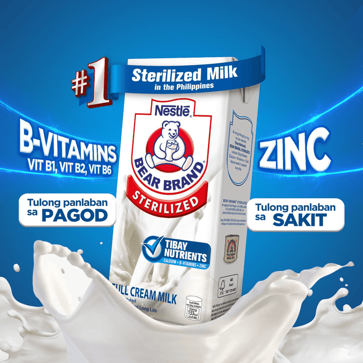 Nestle Sterilized Full Cream Milk - 200ml - Pinoyhyper