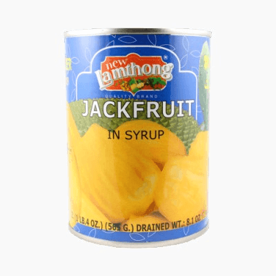 New Lamthong Yellow Jackfruit in Syrup - 565g - Pinoyhyper