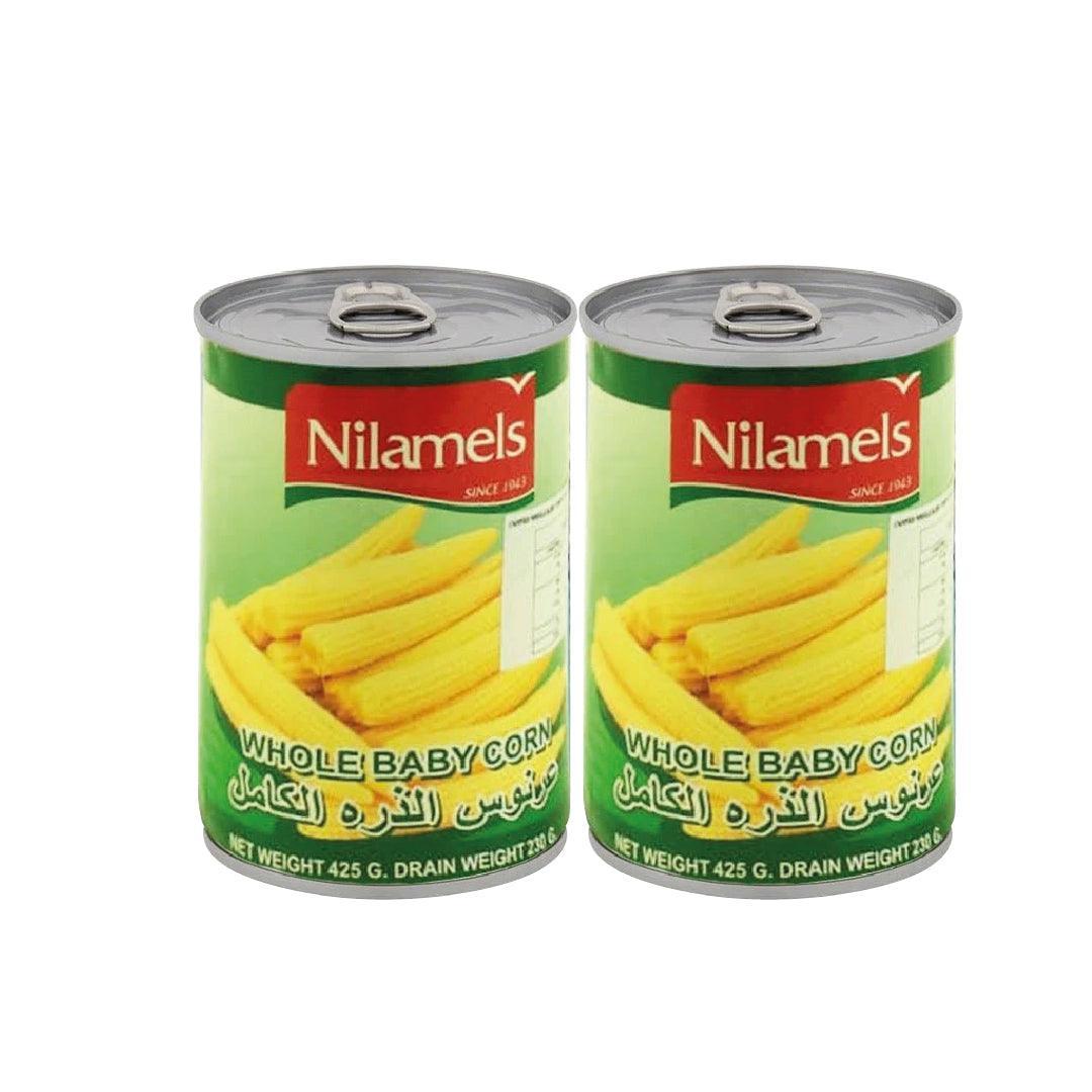 Nilamel Whole Babycorn 425g x 2 Pcs - Pinoyhyper