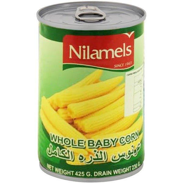 Nilamels Whole Babycorn - 425gm - Pinoyhyper