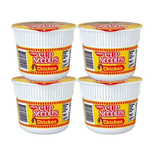 Nissin Cup Noodle Chicken 40g × 4 Pcs - Pinoyhyper