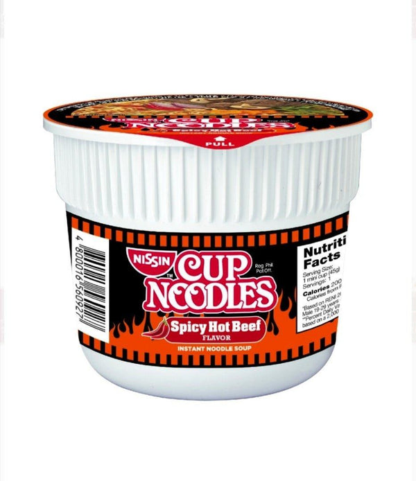 Nissin Cup Noodles Spicy Hot Beef - 45g - Pinoyhyper
