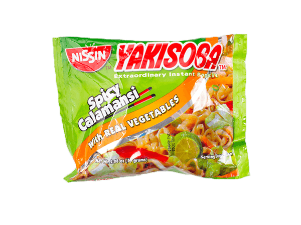 Nissin Yakisoba Spicy Calamansi Instant Pancit 59gm - Pinoyhyper