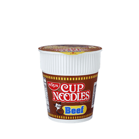 Nissins Cup Noodle Beef 60g - Pinoyhyper
