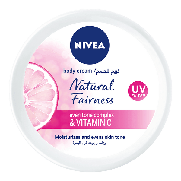 Nivea Body Cream Natural Fairness with Vitamin C - 200ml - Pinoyhyper