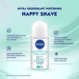 Nivea Deo Whitening Happy Shave Roll-On - 50ml - Pinoyhyper