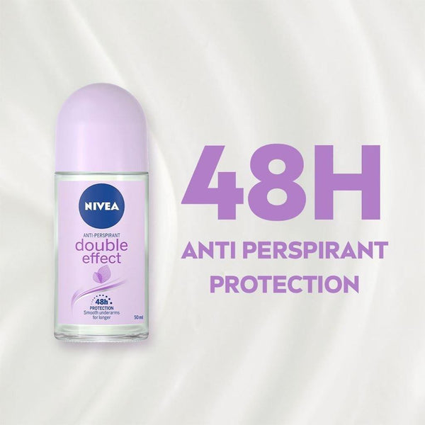 Nivea Double Effect Deodorant Roll On - 50ml - Pinoyhyper