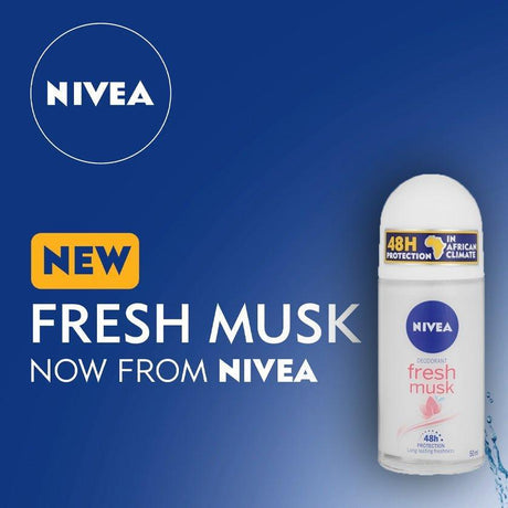Nivea Fresh Musk Antiperspirant Deodorant - 50ml - Pinoyhyper