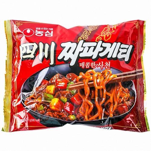 Nongshim Chapagetti Korean Black Spaghetti With Roasted Chajang Sauce Spicy 137g - Pinoyhyper