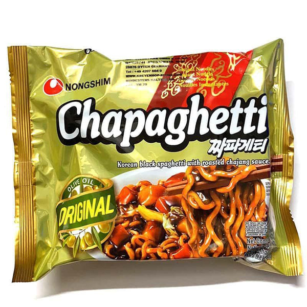 Nongshim Chapaghetti Korean Black Spaghetti With Roasted 140g - Pinoyhyper
