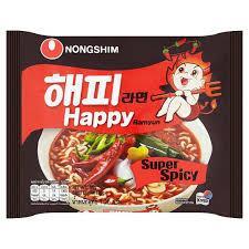 Nongshim Happy Ramyun Super Spicy 106g - Pinoyhyper