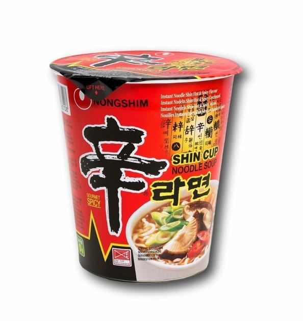 Nongshim Instant Shin Cup Noodle Soup 68G - Pinoyhyper