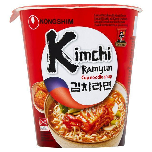 Nongshim Kimchi Ramyun Cup Noodle soup 62g - Pinoyhyper