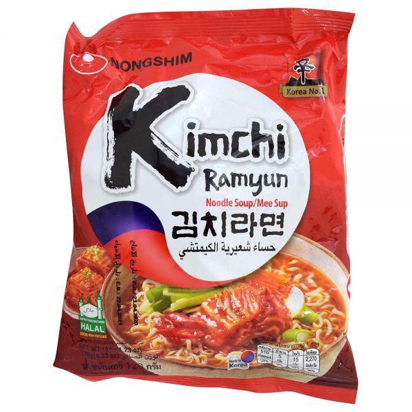 Nongshim Kimchi Ramyun Noodle Soup - Mee Sup120g - Pinoyhyper