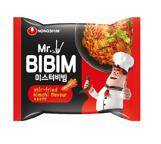 Nongshim Mr.BIBIM Korean Spicy Stir-Fried Kimchi Instant Noodle 148g - Pinoyhyper