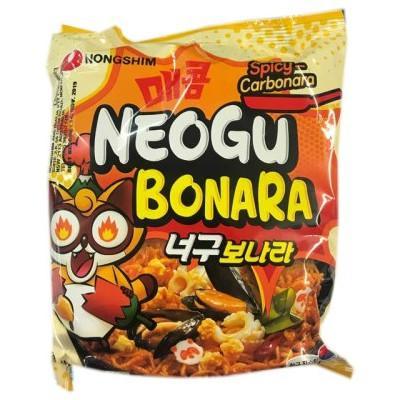 Nongshim Neogubonara Spicy Carbonara Noodle 134g - Pinoyhyper