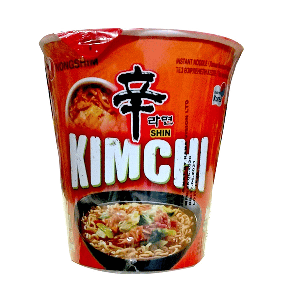Nongshim Shin Kimchi Cup Noodle Soup 75g - Pinoyhyper