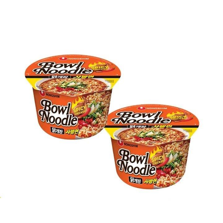 Nongshim Spicy Chicken Big Bowl Korean Noodle - 2x100g - Pinoyhyper