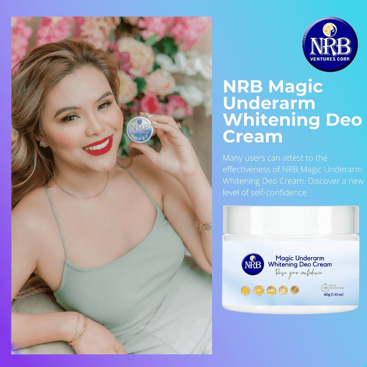 NRB Magic Underarm Whitening Deo Cream - 40g - Pinoyhyper