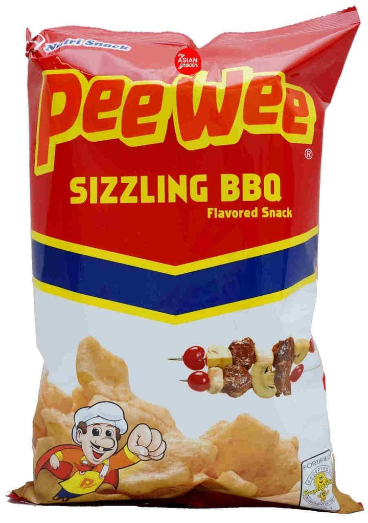 Nutri Snack Pee Wee Sizzling BBQ Flavored Snack 95g - Pinoyhyper