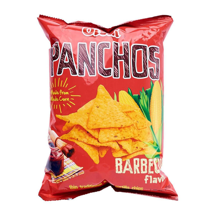 Oishi Barbecue Flavour Panchos Chips - 85g - Pinoyhyper