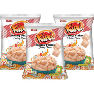 Oishi Kirei Yummy Flakes Shrimp 3×60gm - Pinoyhyper