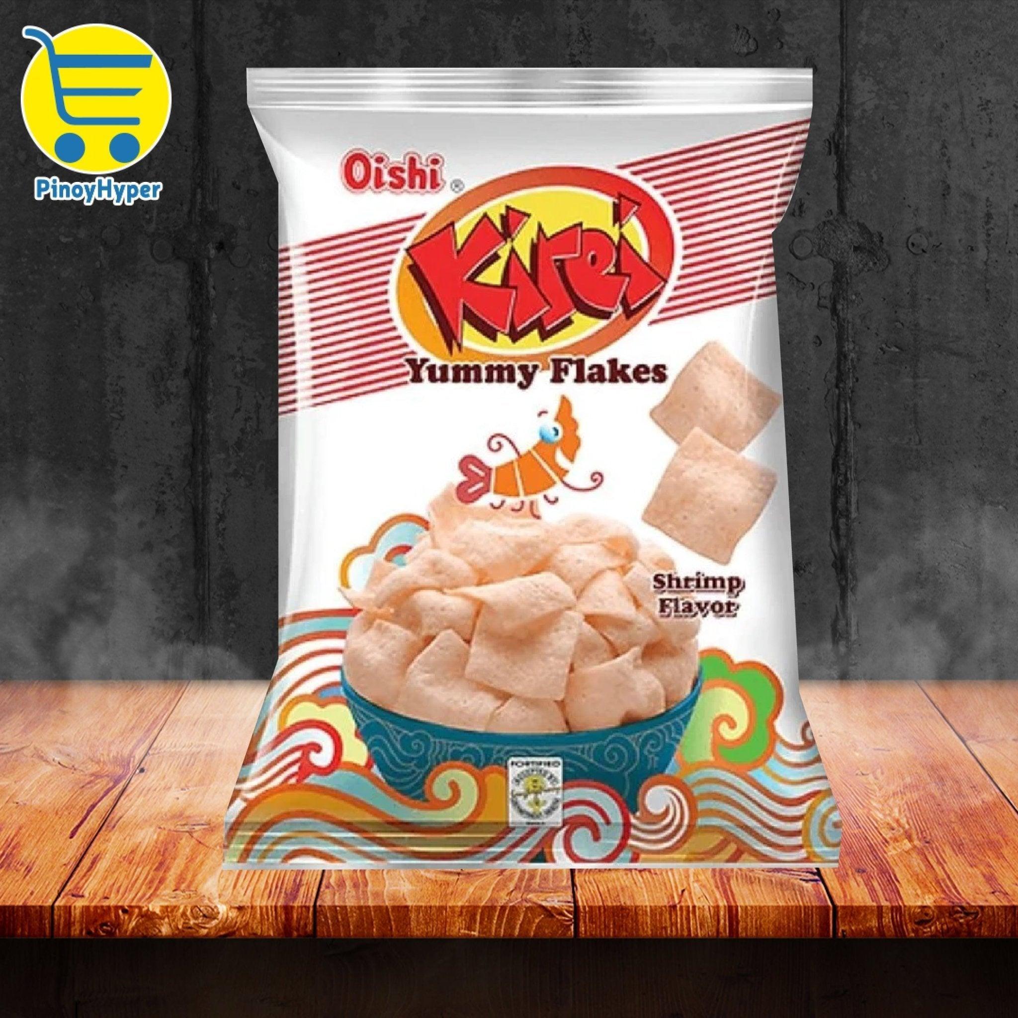 Oishi Kirei Yummy Flakes Shrimp 3×60gm - Pinoyhyper