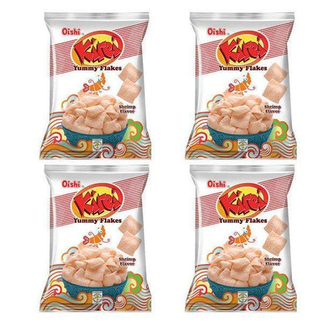 Oishi Kirei Yummy Flakes Shrimp 45gm x 4pcs - Pinoyhyper