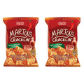 Oishi Marty's Cracklin' Spicy Vinegar Flavor 2×90g(Offer) - Pinoyhyper