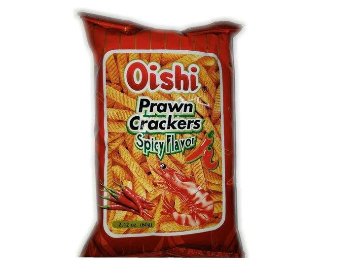 Oishi Prawn Crackers Combo 1. Original 2. Spicy 3. Sweet Extra - Pinoyhyper