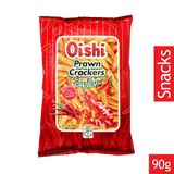 Oishi Prawn Crackers Spicy Flavor 90g - Big - Pinoyhyper
