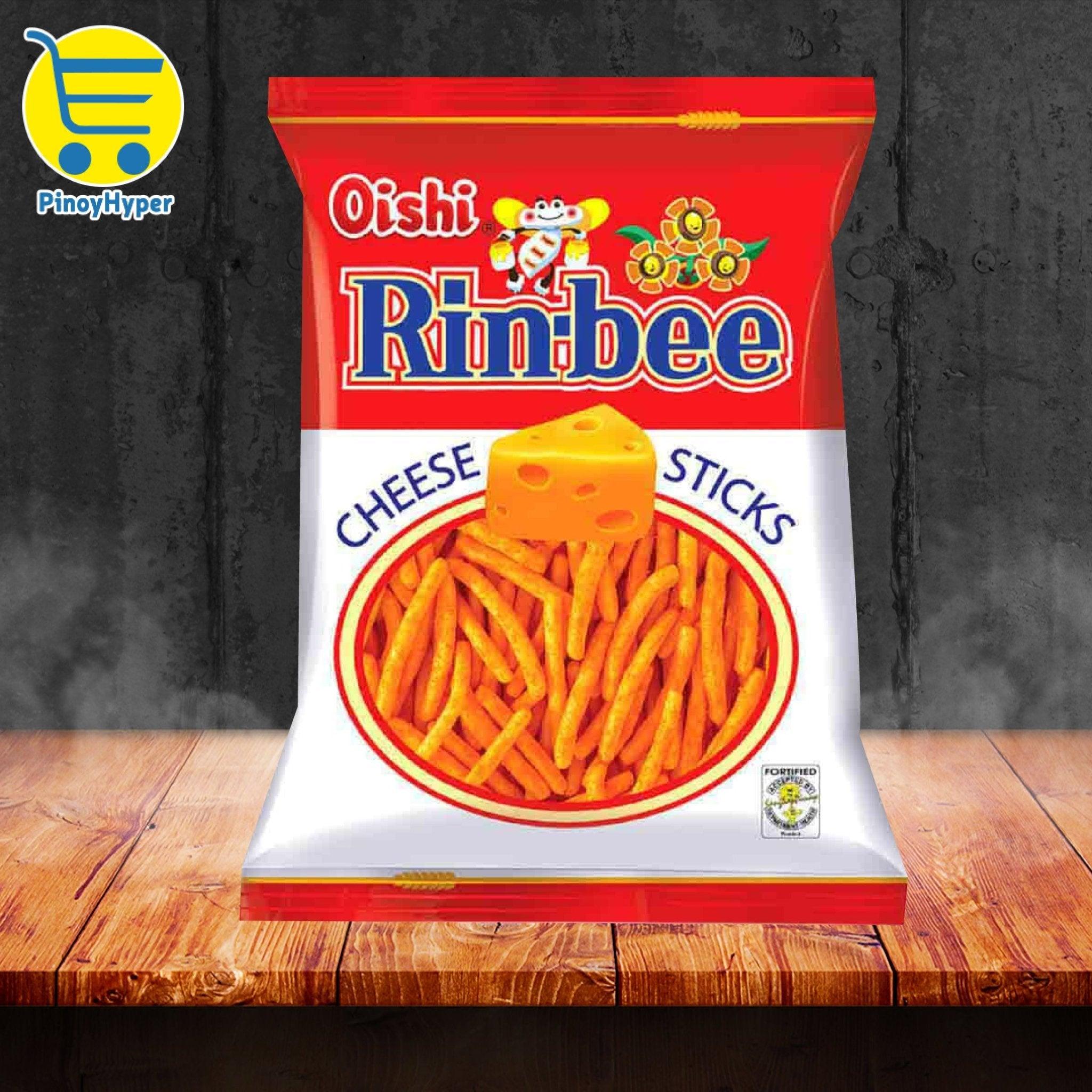 Oishi Rinbee Cheese Sticks 85G – Pinoyhyper