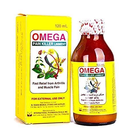 Omega Pain Killer Liniment Fast Relief from Arthritis and Muscle Pain 120ml - Pinoyhyper