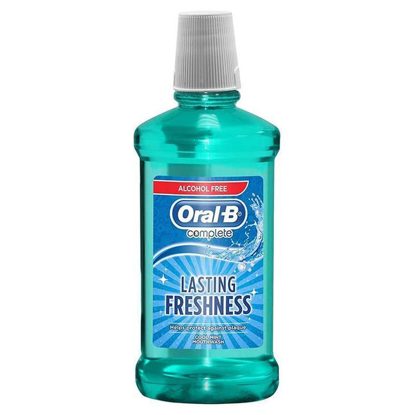 Oral-B Complete Mouthwash Cool Mint Flavour 500 ml - Pinoyhyper