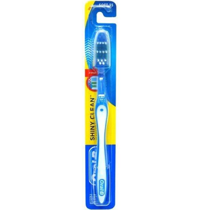 Oral-B Shiny Clean Tooth Brush - Soft Lembut - Pinoyhyper