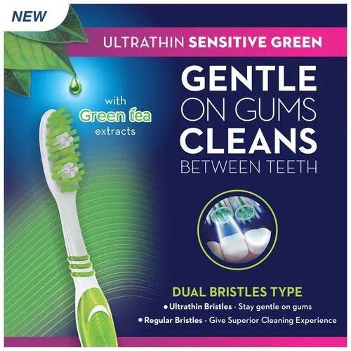 Oral B Ultrathin Green Extra Soft Toothbrush - Sensitive (Buy 2 Get 2 Free) - Pinoyhyper