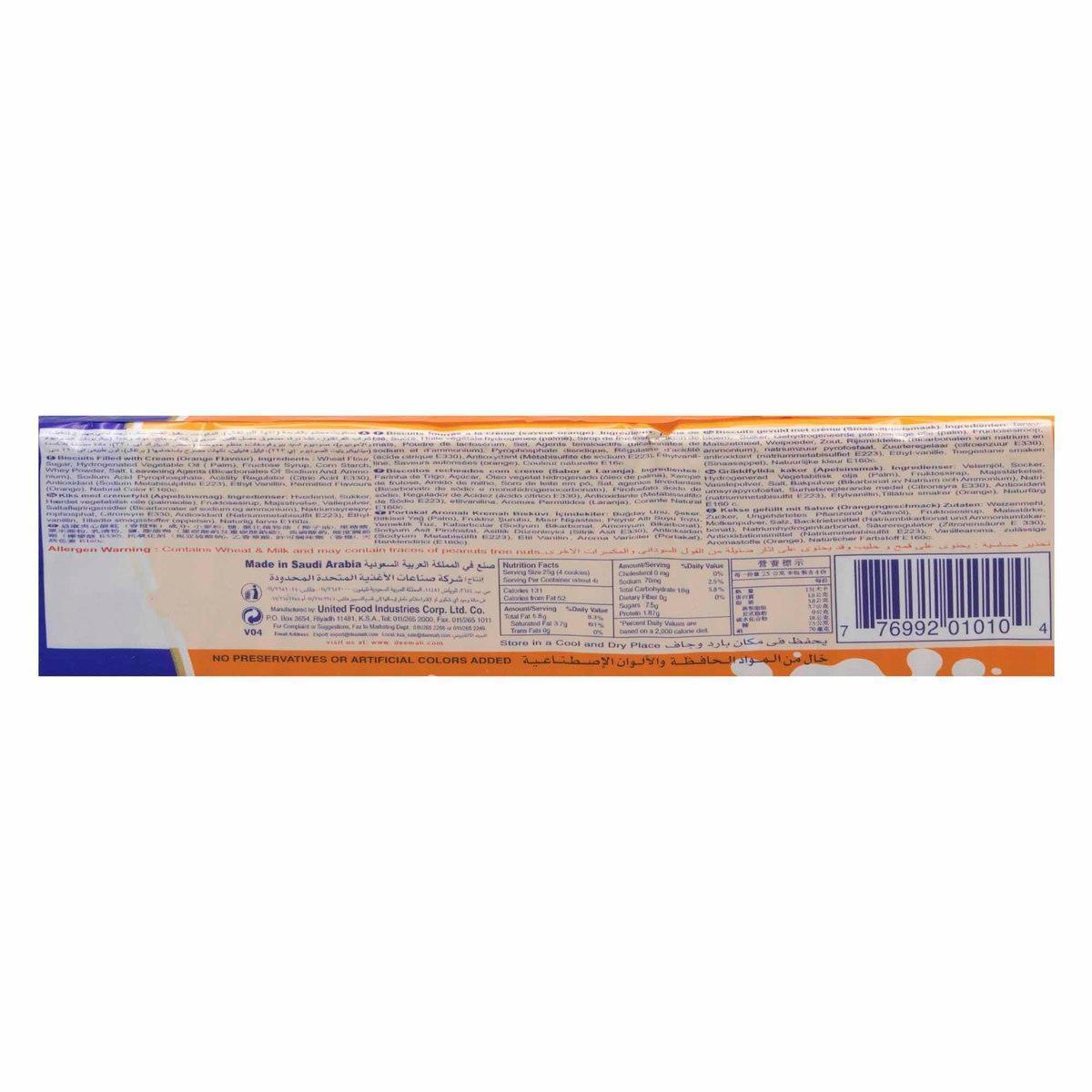 Orange Cream Biscuits 90g - Deemah - Pinoyhyper