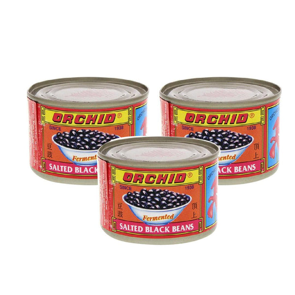 Orchid Salted Black Beans 180gm x 3 Pcs - Pinoyhyper