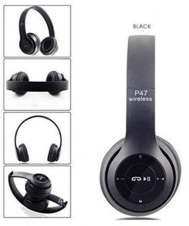 P47 Wireless Bluetooth Headphones 5.0+EDR - Pinoyhyper