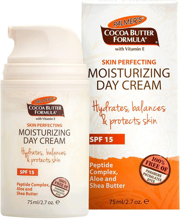 Palmers Cocoa Butter Skin Perfecting Moisturizing Day Cream SPF - 75ml - Pinoyhyper