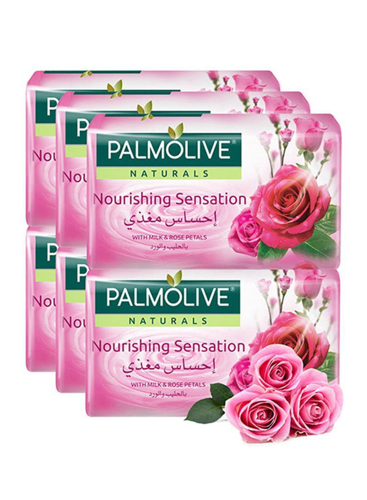 Palmolive Nourishing Sensation with Milk & Rose Soap - 120g 5+1 Free - Pinoyhyper