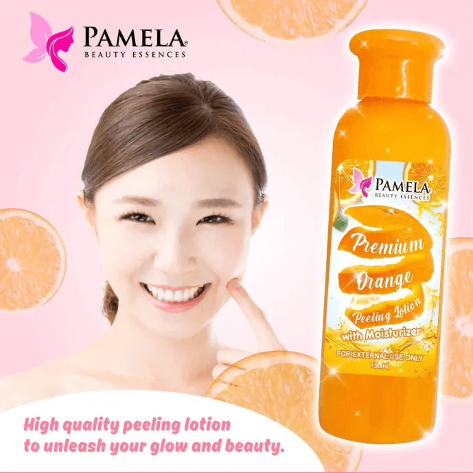Pamela Premium Orange Peeling Lotion - 150ml - Pinoyhyper