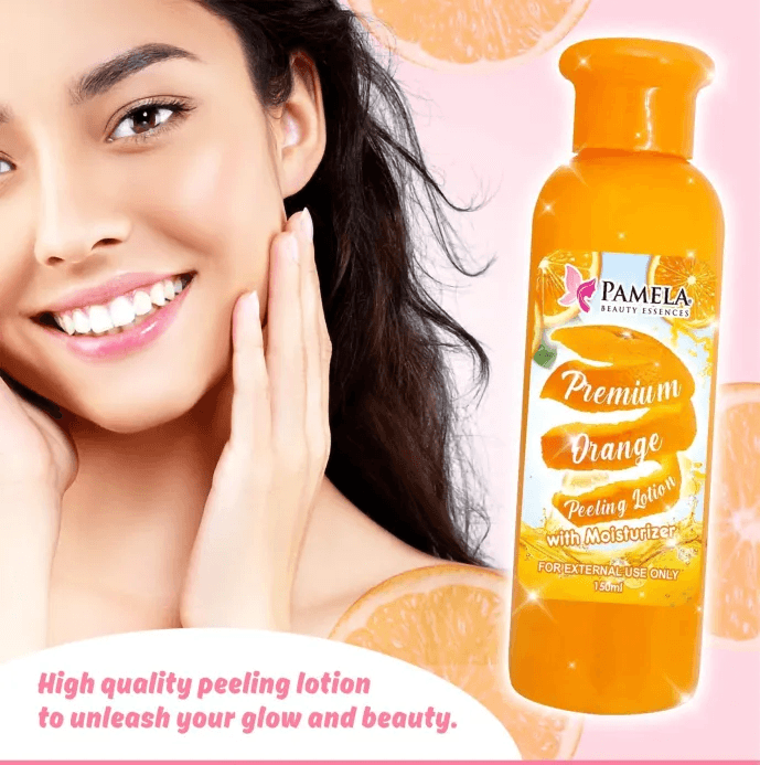 Pamela Premium Orange Peeling Lotion - 150ml - Pinoyhyper