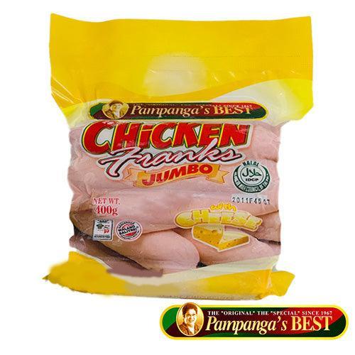 Pampanga's Best Chicken Franks Jumbo Cheese- 400g - Pinoyhyper