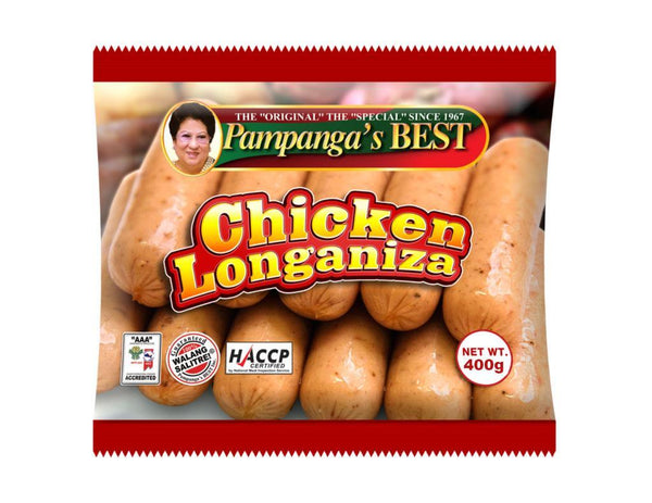 Pampanga's Best Chicken Longaniza - 400 g - Pinoyhyper